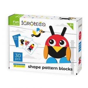 Puzzle 30 blocs en bois - Igroteco Puzzle - 900071