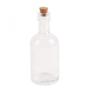 Mignonette bouteille verre bouchon liège 50ml 11cm - générique 95182