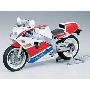 Tamiya 14058 1:12 Yamaha FZR750R (OW01) Faithful Replica Plastic Kit, Crafts, Model Kit, Assembly, Unpainted, Multicolor