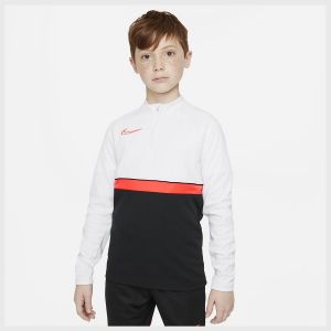 Nike Maillot d'Entraînement Academy 21 Drill Top - Noir/Rouge Enfant - Noir - Taille M: 137-147 cm