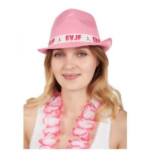 Chapeau rose EVJF adulte - Couleur Rose - Taille Taille Unique