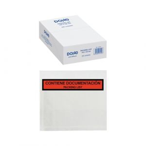 PKA Packing List Lot de 250 enveloppes 140 x 125 mm