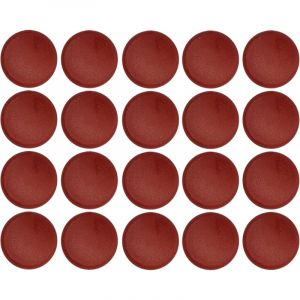 Cyclingcolors 20x cache vis capuchon torx T25 protection bouchon recouvrement meuble, acajou (Mahagon)