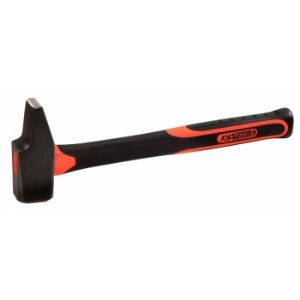 KS Tools 142.1101 - Marteau rivoir manche tri-matière 1 Kg