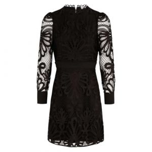 Morgan 242-ROSLAX Robe, Noir, 42 Femme