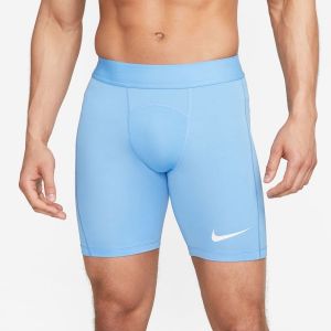 Nike Homme Mid Thigh Length Collant Pro Dri-Fit Strike, University Blue/White, DH8128-412, XS