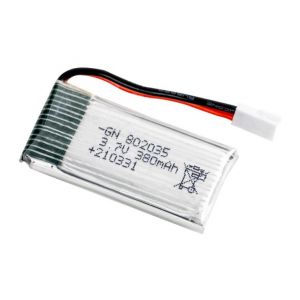 Accu Lipo 1S 3.7V 380mAh (JST Plug)