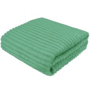 Couverture polaire WAVE 220x240 pistache