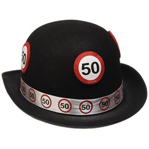 Bowler Hat Traffic Sign 50 [Party Supplies]