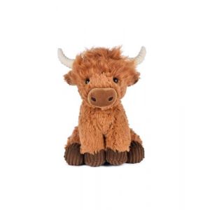 Histoire D&rsquo;Ours - Vache &Eacute;cossaise en Peluche Highland 20 cm - Collection PUY du Fou - Doudou Peluche Enfant - Souvenir Historique Officiel - Cadeau Anniversaire pour Gar&ccedil;on ou Fille - LI4524