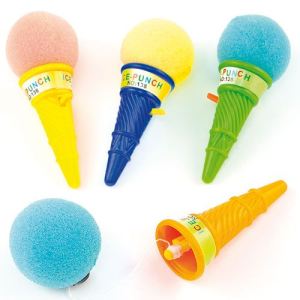 Baker Ross 6 lance-balles Glaces en éponge