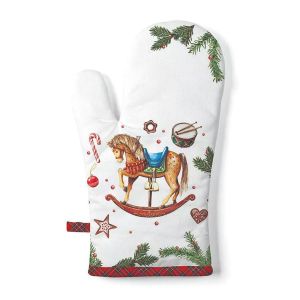 Ambiente Gant De Cuisine Jouet De Noël ¿ 18 X 30 Cm