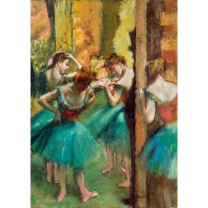 Bluebird Puzzle Puzzle Degas - Dancers, Pink and Green, 1890