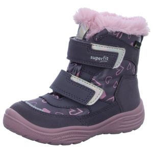 Superfit Fille Gore-tex Avec Doublure Chaude Cristal, Violet Rose 8510, 25 EU Large