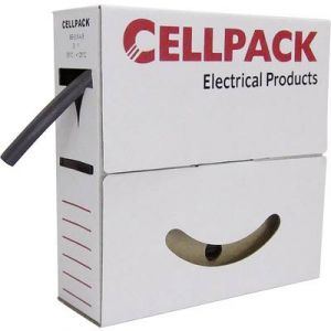 Cellpack Gaine thermor&eacute;tractable sans colle 3:1 203679 gris &Oslash; avant retreint 18 mm 7 m