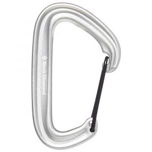 Black Diamond Litewire Carabiner, light gray Mousquetons