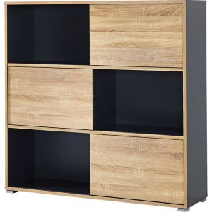 Vivabita Etag&egrave;re de bureau contemporaine hauteur 119 cm
