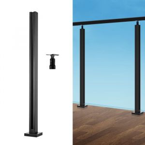 VEVOR BLLGZ03 Geländerpfosten Poteaux de Balustrade, Noir
