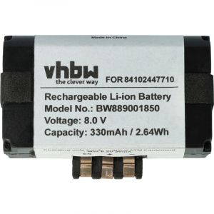Vhbw 1x Batterie compatible avec BMW F45, F46, F39, F82, F44, F34, F60, F36, F80, F32, F56, F33, F57, F55, F31, F48, F54 voiture (330mAh, 8V, NiCd)