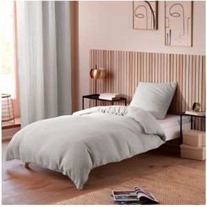 Parure de Lit en Gaze de Coton - pour Lit Une Place - Parure de Couette 140x200cm