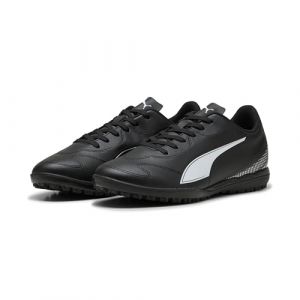 Puma Homme Vitoria II TT Chaussure de Football, Noir Blanc, 41 EU