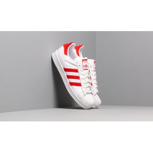 Adidas Superstar, Chaussures de Gymnastique Homme, Blanc Active Red/FTWR White, 46 2/3 EU