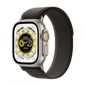 Apple Watch Ultra GPS + Cellular Titanium Black Gray Trail Loop 49 mm -&nbsp;S/M