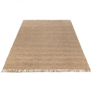 Hellin Tapis rectangulaire en coton beige 200x300 - wiston
