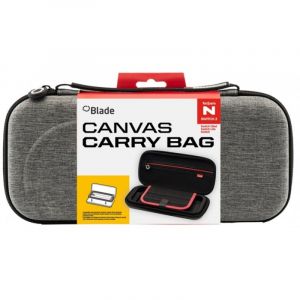 Blade Sac de transport Canvas gris pour Nintendo Switch 2