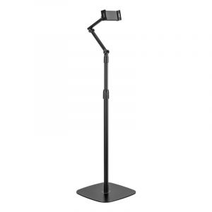 Aisens MSF3P-301 Support de sol pivotant, inclinable et r&eacute;glable en hauteur Noir