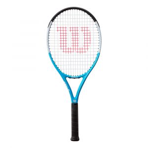 Wilson Raquette de Tennis Ultra Power RXT 105, Joueurs de Loisir, Composite/Fibre de Carbone, Bleu/Noir/Gris, WR055110U2