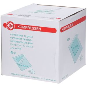 Nobamed Compresses de gaze stériles 10 x 10 cm