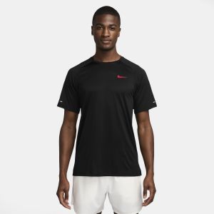 Nike Maillot manches courtes stride noir homme