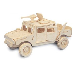 Quay P063 - Maquette Jeep en bois
