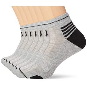 Image de Wilson Lot de 6 paires de chaussettes basses - Couleur 39/42, 43/46 - Taille Gris