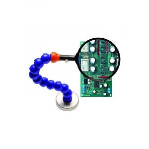 BGS Loupe Avec Bras Flexible Et Embase Magnétique