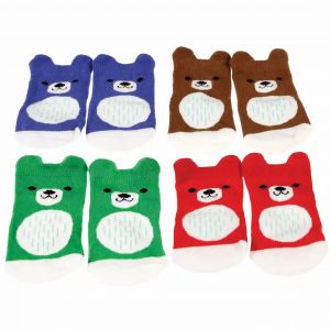 Chaussettes bébé Rex London Ours (x4)
