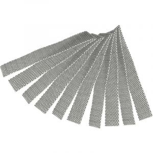 Vhbw 10x Filtre compatible avec Daikin ATXS42 G2V1B, ATXS35K2V1B climatisation, pompe à chaleur - Photocatalytique, 25,5 x 4 x 0,4 cm, sans cadre