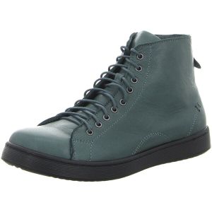 Andrea Conti Lacets pour Femme Basket, Bottle Noir, 36 EU