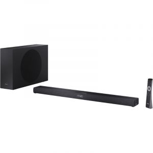 Sharp Barre son HT-SBW320 2.1 canaux, Dolby Atmos, Caisson sans fil, Bluetooth, Noir