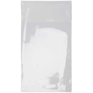 Creotime Sachets transparents plats à fermeture autocollante - 9,7 x 12,9 cm - 200 pcs