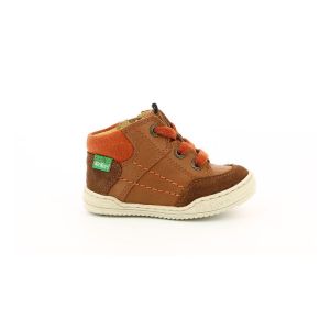 Kickers Jad, Sneakers Haute Garçon, Marron, 20