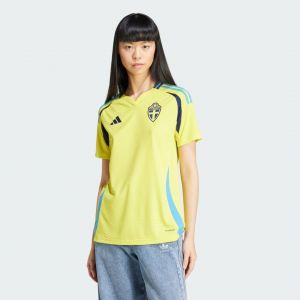 Adidas Su&egrave;de Maillot Domicile 2024/25 Femme, pointure Small - ['Jaune'] - Taille Small