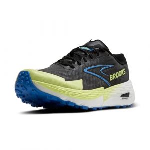 Brooks Chaussures Catamount 4 Medium noir jaune p&acirc;le - 46.5