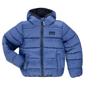 Levi's Doudounes enfants SHERPA LINED MDWT PUFFER Marine - Taille 10 ans,12 ans,14 ans,16 ans