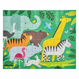 Petitcollage Puzzle Double Face 2in1 Jungle Neuf