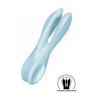 Satisfyer Threesome 1 Vibrator Blue 1ud