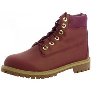 Timberland Bottes enfant 6 Inch Premium Waterproof Junior - Couleur 36,37,38,39,40,37 1/2,39 1/2 - Taille Violet