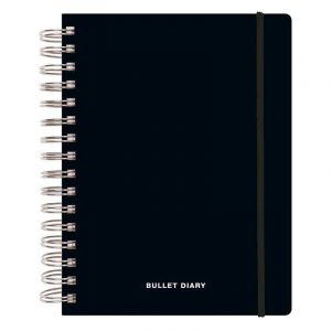 Rico Design Agenda spécial bullet journal à spirales 96 feuilles 16,5x21,5cm