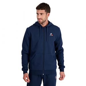 Image de Le Coq Sportif Sweat à capuche Homme ESS FZ N°4 M Bleu